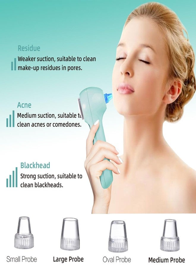 UMICKOO Face Scrubber Exfoliator,Facial Cleansing Brush Waterproof with LCD Screen,Blackhead Remover Vacuum with 5 Brush Heads,Face Spin Brush for Exfoliating, Massaging and Deep Pore Cleansing - Image 2